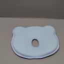 Memory Foam Baby Pillow,Cute Cartoon Bear Soft and Cozy Pillow, Breathable Bedding Set for Infants for Small Boys and Girls Prevent Flat Head