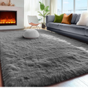 Grey Fluffy Rugs for Bedroom Rug Shag Rug for Kids Room Furry Carpet Modern Living Room Rug Soft Shaggy Boys Rug Fuzzy Throw Rugs for Home Decor Aesthetic, Dorm Nursery Gray