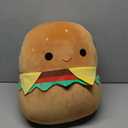 Squishmallows Plush 16 inch Carl The Cheeseburger- Childs Ultra Soft Stuffed Toy