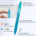ParKoo 26 Colors Erasable Gel Pens, Retractable Erasable Pens Fine Point (0.7), Make Mistakes Disappear, Assorted Color Inks for Writing Drawing Coloring Planner