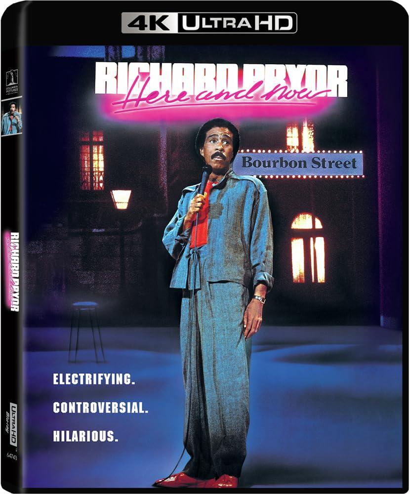Richard Pryor: Here and Now 4K UHD + Digital Insert