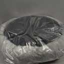 JOEJOY Small Dog Bed Cat Bed with Hooded Blanket, Cozy Cuddler Luxury Puppy Pet Bed, Donut Round Calming Anti-Anxiety Dog Burrow Cave Bed - Anti-Slip Bottom and Machine Washable 23 inch (Grey)