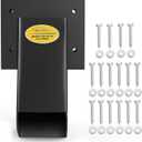 BETOOLL 90 A-Frame Middle Swing Set Brackets, Heavy Duty Steel DIY Swing Set - Includes Mounting Hardware, Ideal for Indoor and Outdoor Playgrounds (1 Middle Brackets-Black)