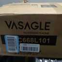 VASAGLE Wooden Dining Chairs Set of 4, Upholstered Kitchen Chairs