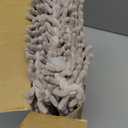 Tinideya Corner Cat Litter Mat 31"x 31" Kitty Litter Box Trapping Mat Large Waterproof Corner Rug Non Slip, Easy Clean, Machine Washable(Light Gray)