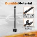 maXpeedingrods Rear Lower Camber Control Arms for E36 3-series 1992-1998, for E46 3-series 1999-2005, for E89 Z4 2009 - Black