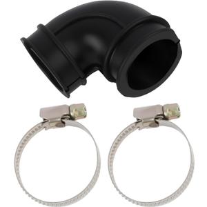 WD24X33918 Dishwasher Circulation Pump to Sump Elbow Hose Kit with Clamps, Leak-Proof Replacement Compatible with GE WD08X23476 WD19X25700 WD19X25460 Suitable for Kitchen Dishwasher Repair