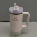 STANLEY Quencher H2.0 Tumbler with Handle and Straw 30 oz | Flowstate 3-Position Lid | Cup Holder Compatible for Travel | Insulated Stainless Steel Cup | BPA-Free | Rose Quartz 2.0