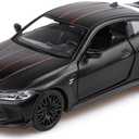 1/36 Scale BMW M4 Diecast Model Cars,Pull Back Vehicles BMW Toy Cars,Cars Gifts for Boys Girls(Black)