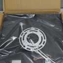 Black Rustic Metal Flush Mount Ceiling Light Fixture, 2-Light Industrial Farmhouse Hallway Light Fixtures, Metal Cage Closed to Ceiling Mounted Lights for Bedroom Kitchen Ceiling Lights (1 Pack(9.8 in))