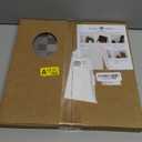 XUANINY Peel and Stick Metal Backsplash Tiles, Self Adhesive Aluminum Mosaic 3D Wall Sticker for Kitchen (Square +Rectangle Stainless Steel, 5 Sheets)