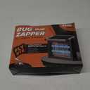 Solar Bug Zapper Outdoor, Jinyeda 4500V Rechargeable Mosquito Zapper 4000mAh Battery, Detachable Solar Panel, Waterproof Mosquito Killer, Cordless Fly Insect Zapper for Indoor Patio Garden Camping