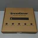 InnoGear Overhead Phone Mount with Ring Light, 10" LED Selfie Ring Light for Desk with Phone Holder and Remote Canvas Lamp Light for YouTube Live Stream Cooking Video Recording Vlog Zoom, Medium