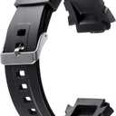 CakCity Watch Bands - Soft Strap Wristband Accessory Sport Watch Band Quick Release Replacement Watch Bands for Men and Women Watches and Smartwatches (Black)