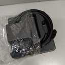 Bluetooth Headset, 60hrs Noise Canceling V5.2 Over Head Headphones, Single Ear Trucker Wireless Headset with Mic, Mute Button, Multipoint, for Phones PC Computer Truck Driver Office Work - Black (Carbon)