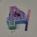 Mermaid Number 4 Pinata Digital Birthday Party Colorful Paper Flaver Anniversary Celebration Girl Children's Ocean Mermaid Theme Carnival Event Decoration (Number 4)