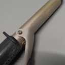 Infiniti PRO CONAIR Tourmaline Ceramic 1-Inch Curling Iron, Clamp Curling Iron, 1-Inch Barrel Produces Classic Curls, Hair Curler for Use on Short, Medium, and Long Hair, Dark Grey