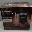 Keurig K-Supreme Single Serve K-Cup Pod Coffee Maker, MultiStream Technology, 4 Brew Sizes, 66oz Dual-Position Removable Reservoir, Black