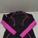 GoldFin Wetsuit Top Women, 2mm Wetsuits Jacket Long Sleeve Neoprene Tops for Water Aerobics Diving Surfing Swimming, L, Rose Red