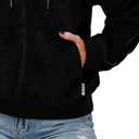 FOCO Women's NHL Team Logo Fashion Velour Hooded Sweatshirt