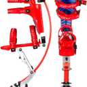 Iconiciris Kids/Child Youth Kangaroo Shoes Jumping Stilts Fitness Exercise (66-110lbs/30~50kg)(red)