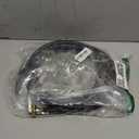 12FT Dehumidifier Drain Hose with 3/4 Inch FHT Connector, Featuring Rust-Resistant Brass Fittings for Leak-Proof Connection, Perfectly Compatible with Most Dehumidifier Brands(7 Length Options) (Black)