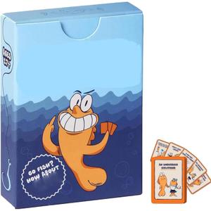 1pack Fish Card Game for Adult, Deck for 2+ Players, 2025 New Night Party Game Family Classic Interactive Fun for Adults, Gag Gift for Friends, Couples & Coworkers (1pcs)