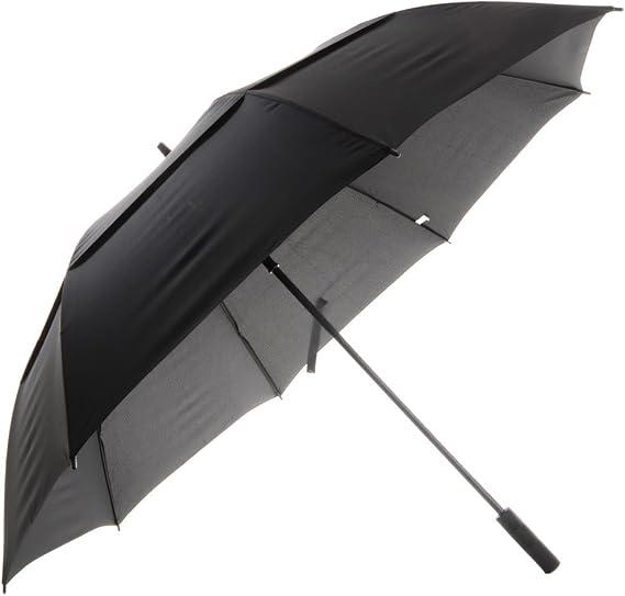 canopy Vented Auto open Golf Umbrella Black