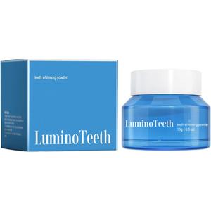 Lumino Teeth Teeth Whitening Deluxe Powder, Natural Teeth Whitener, Luminoteeth Booster Powders-Breath Freshness and Fluoride-Free Whitens,Strengthens & Purifies