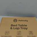 Breakfast in Bed Tray Lap Desk | Ergonomic Bamboo Bed Table Tray for Work, Rest | Comfortable Bed Desk w/Foldable Legs, Phone Holder, Cushions, AntiSpill Edges | Adjustable Laptop Table/Lap Tray