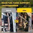 Rear Fuel Tank Support Crossmember Compatible with 2007-2014 Chevy Silverado 1500 & GMC Sierra 1500 Accessories.