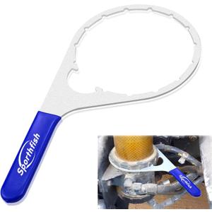 Sporthfish Colar/Vent Cap Fuel Filter Wrench Metal for 380134 382 Compatible with Detroit Diesel Truck Cummins Engines with 6 inch Inner Diameter