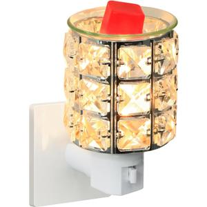 Plug in Wax Warmer,Melt and Fragrance Warmer - Decorative Wall Electric Wax Melt Burner for Warming Scented Candle Wax Melts and Tarts or Fragrance Oils,Flame Free,Home Decor (White)