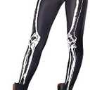 Sister Amy Women's Digital Galaxy Printted Ankle Elastic Tights Legging , Size 3XL