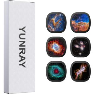 YUNRAY Galaxy Projector Disc Ultra HD Projector Slide, Compatible with YUNRAY Galaxy Projector Pro and Model SKE-TKQ01 & BL-DQY02 (Pro Version) Projectors 6 Disc Set