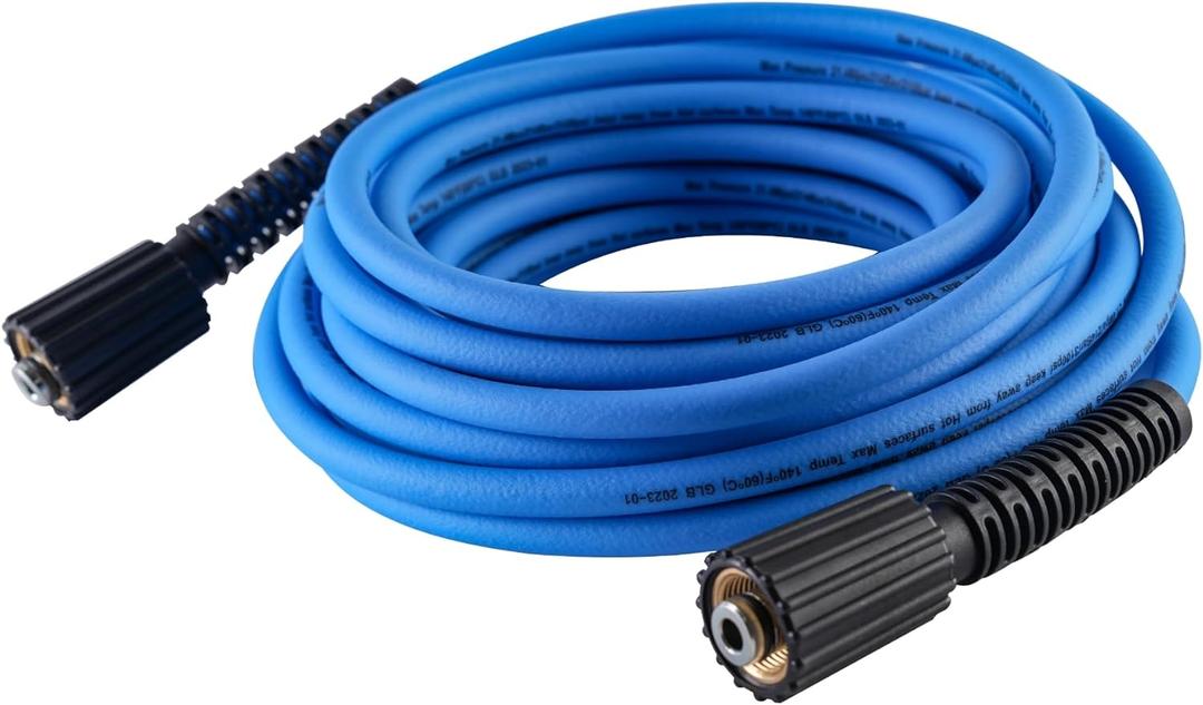 Greenworks 35ft High-Pressure (2300 PSI) Kink-Free Hose, Compatible with M22 Fittings