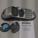 DYMO Label Maker Machine with 3 Tapes - 100H LetraTag Handheld, Includes 3 LT Label Tapes, Perfect for Home & Office Organization, Silver Machine + 3 Tapes