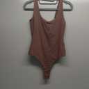 PUMIEY Bodysuit for Women Sleeveless Backless Tank Top Sharp Collection (Small, 03 Chocolate)