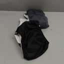 Wegreeco Washable Male Dog Belly Band Pack of 2 Washable Male Dog Belly Wrap,  Doggie Dog Diapers Male for Doggy Puppy (Black, Charcoal, Small)