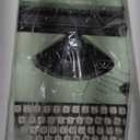 Maplefield Manual Typewriter - Old Fashioned Style & Office Decor & Stationery - Accepts Standard 8 x 11 in Typewriter Paper - Green, 8 x 11 in