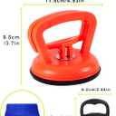 3 Pack Dent Puller,Car Dent Puller,car dent Repair kit,Suction Cup Dent Puller,Paintless Car Dent Repair Kit,Dent Remover Tool for Car Dents, Glass, Screen,Tiles & Objects Moving