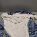 Glow in The Dark Shark Blanket for Adult, Shark Costume with Shiny Eyes and Teeth, Shark Onesie as Gift for Lover, Shark Hoodie for girls, Shark Sleeping Bag, S Size for 45-53 Inch Height