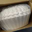 500 Pcs Extra Large Coffee Filters Disposable White Commercial Paper Filters for Coffee Brewing, Restaurants, Large Brewers, No Overflow, No Tearing(15in X 5-1/2in)