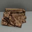 Bedsure Satin Pillowcases, Similar to Silk Pillow Cases Queen Size Set of 2, Pillow Case for Sleeping Women with Envelope Closure, Gifts for Women Men, Brown, 20x30 Inches, 2pcs