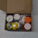 254PCS 2inch Sanding Discs Pad Variety Kit for Drill Grinder Rotary Tools Attachment with 2Pcs 1/8"&1/4" Shank Backer Plate, Sanding Pads Includes 60-3000 Grit