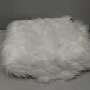 ORINOVA White Faux Sheepskin Shag Fur Rug Washable Area Rugs for Living Room Nursery Rugs for Bedroom 2x3 Rectange Rug Cute Home Décor