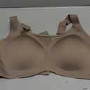 Wireless Seamless Bras for Women No Underwire Bra Full Coverage Comfortable Bras Everyday Bra (XX-Large, Coffee)