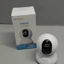 Security Camera 2K, blurams Baby Monitor Dog Camera 360-degree for Home Security w/Smart Motion Tracking, Phone App, IR Night Vision, Siren, Works with Alexa & Google Assistant & IFTTT, 2-Way Audio