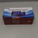 Hieha Car Play, Wireless Portable with Apple CarPlay and Android Auto Screen for Car,7" HD Touch Screen Car Stereo with Mirror Link, Backup Camera,Bluetooth5.2,GPS Navigation, AUX, FM for All Vehicles