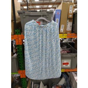 Beautyiin Women Floral Chiffon Midi Long Skirt for Holiday Medium